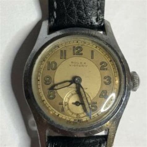 Vintage WW2 ROLEX Victory Military Watch ALL ORIGINAL 